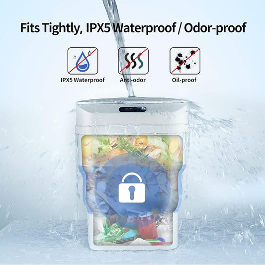 Smart Sensor Folding Infrared Trash Can – Touchless, Space‑Saving & Stylish