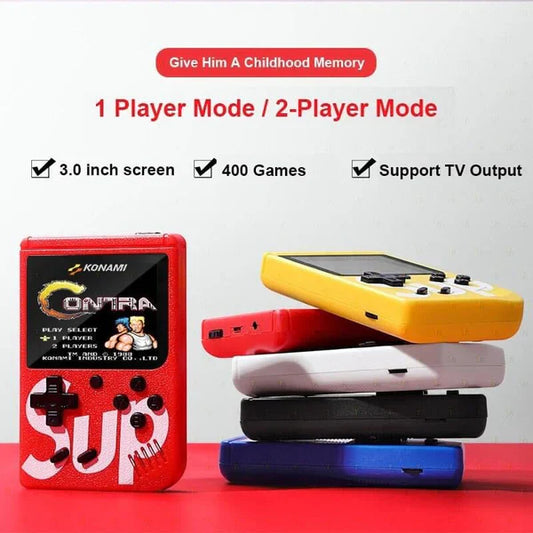 SUP Game Box Plus – 400 in 1 Retro Handheld Gaming Console