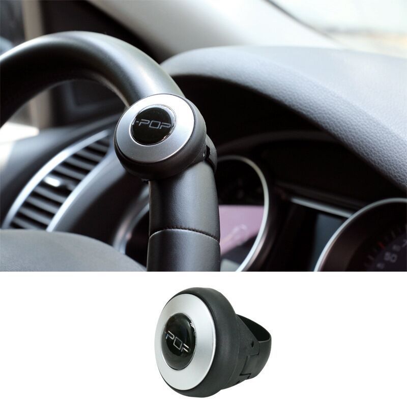 Steering Wheel Grip Aid Handle Spinner Knob – Durable Car Assist Tool