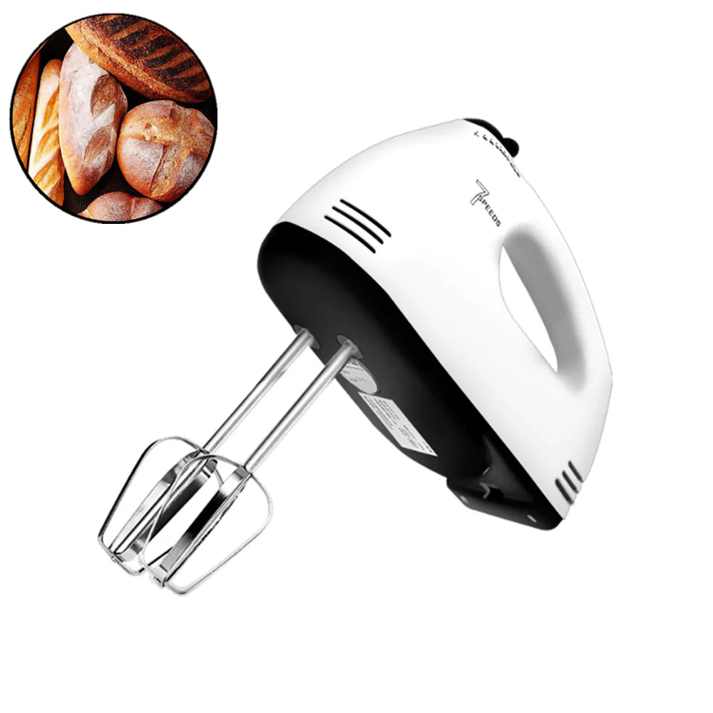 7-Speed Electric Hand Mixer for Baking & Everyday Mixing