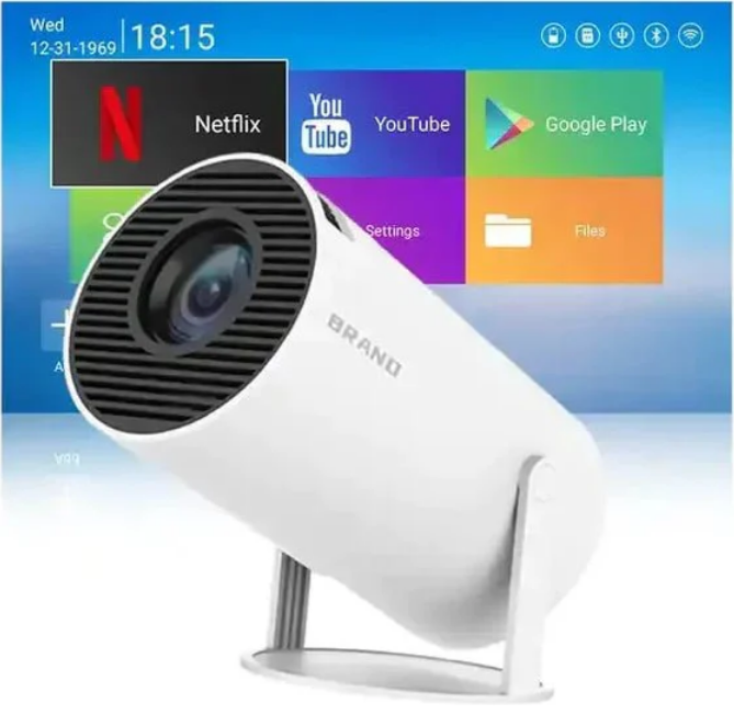 Mini Round Projector – Turn Any Wall into a Big Screen