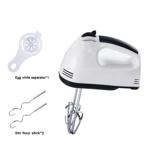 7-Speed Electric Hand Mixer for Baking & Everyday Mixing