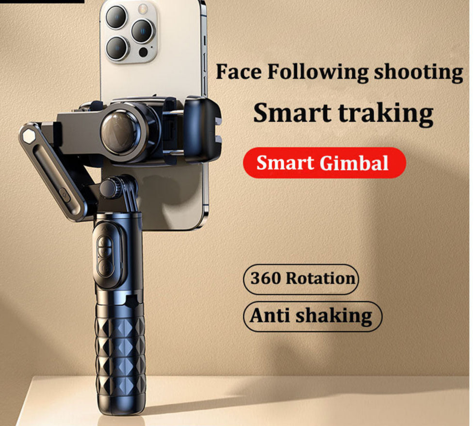 Smart Handheld Gimbal – 3-in-1 Selfie Stick, Tripod & Stabilizer