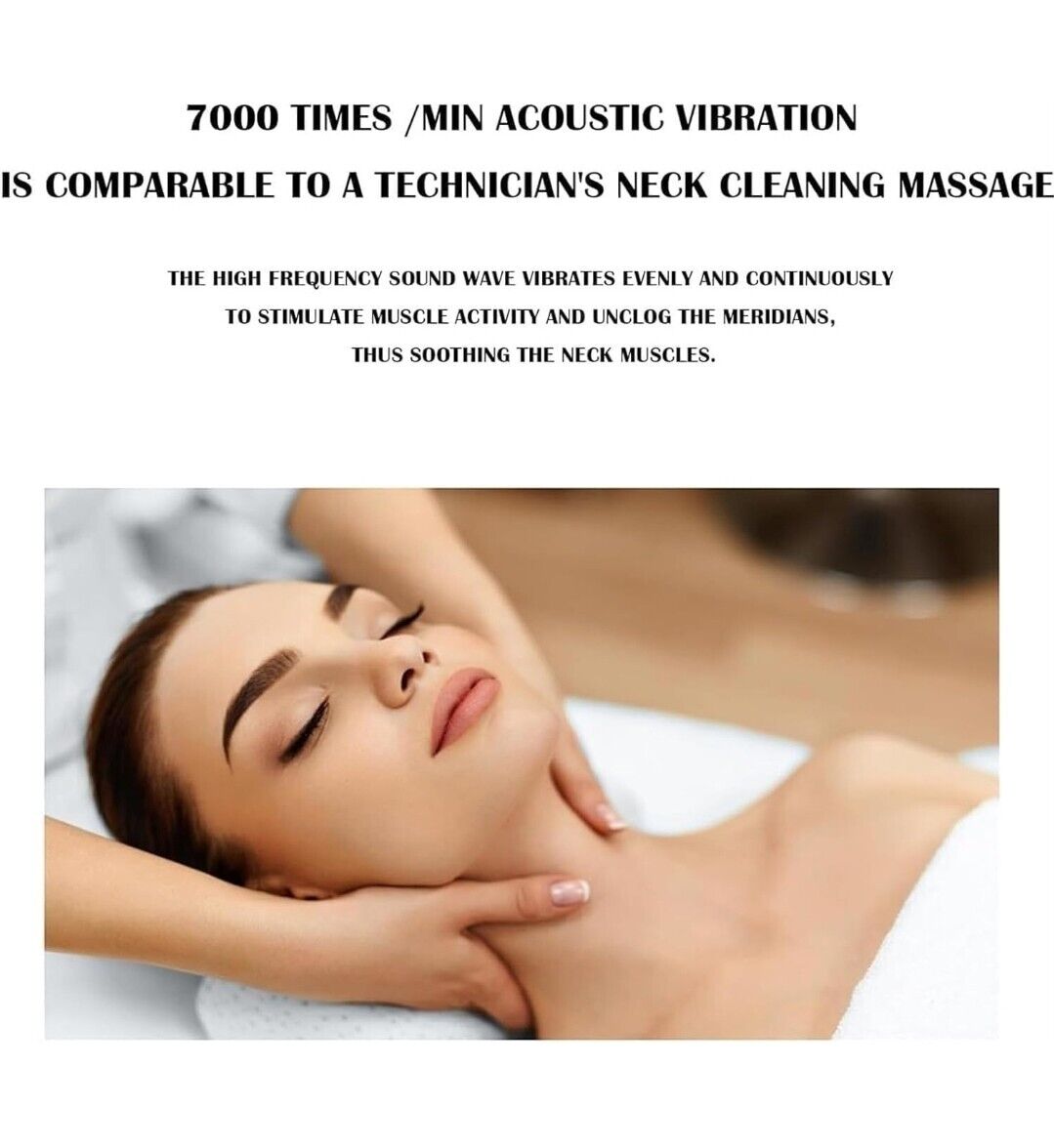 Anti Wrinkle Beauty Apparatus – Neck & Face Lifting Device with EMS & LED