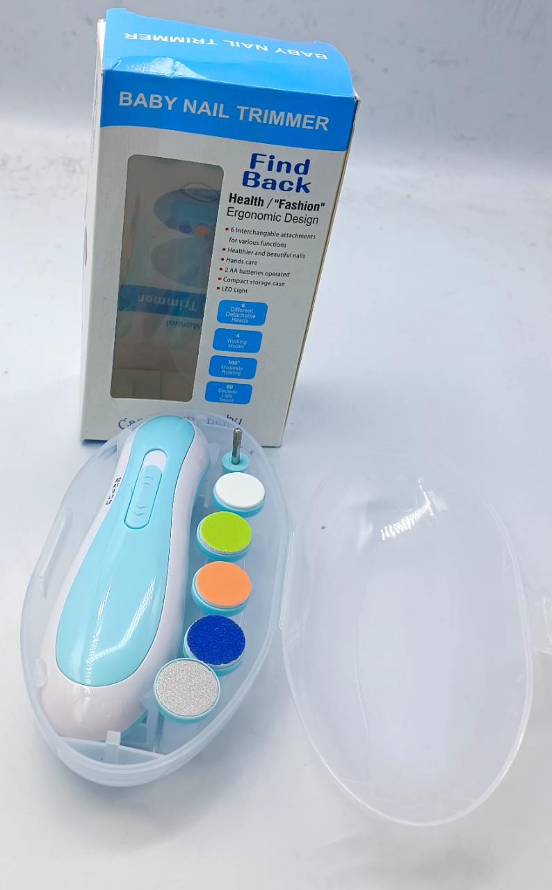 Electric Baby Nail Trimmer – Safe, Silent & Gentle Nail Care