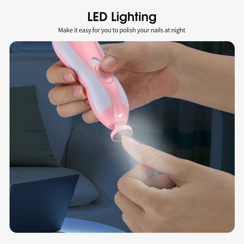 Electric Baby Nail Trimmer – Safe, Silent & Gentle Nail Care