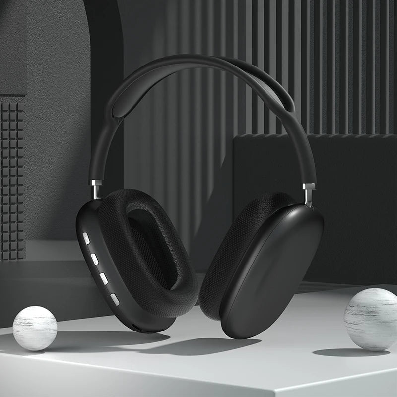 P9 Wireless Bluetooth Headphones – Deep Bass, Noise Cancelling & Foldable Design