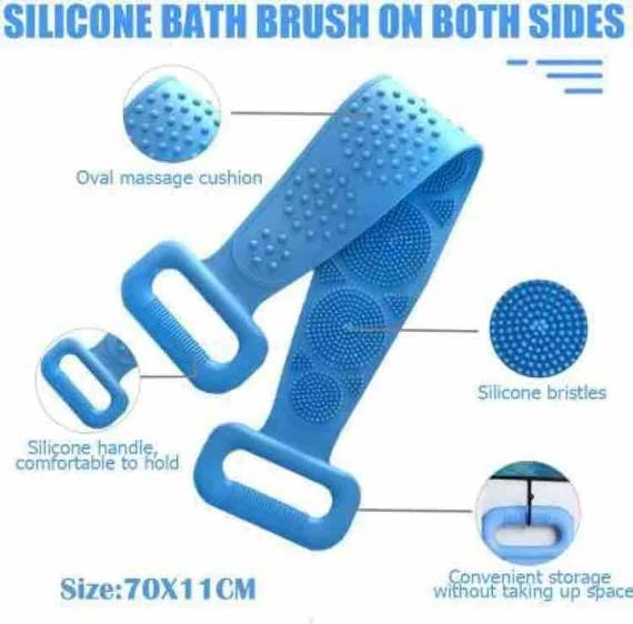 Body Back ScrubberDeep Cleansing & Massage Back Scrubber for Smooth Skin