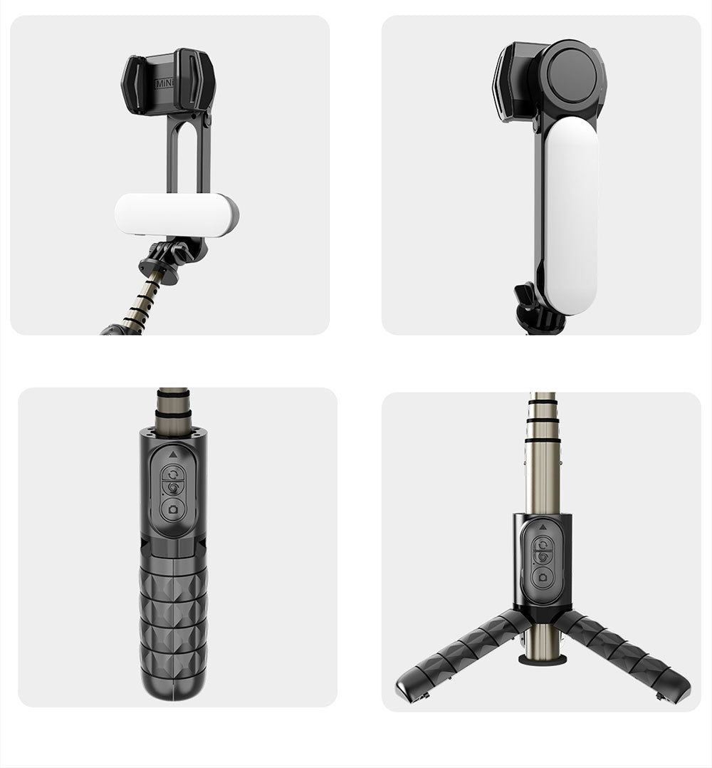 Smart Handheld Gimbal – 3-in-1 Selfie Stick, Tripod & Stabilizer