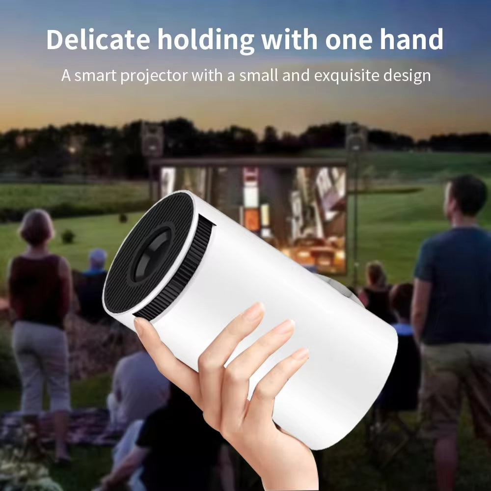 Mini Round Projector – Turn Any Wall into a Big Screen