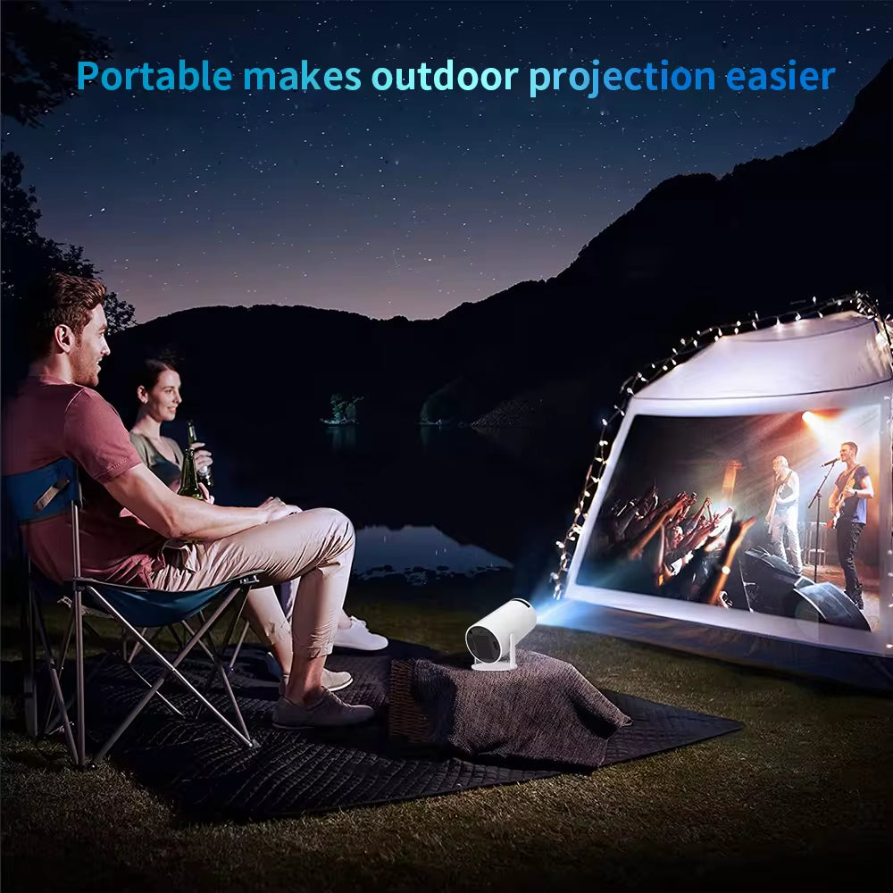 Mini Round Projector – Turn Any Wall into a Big Screen