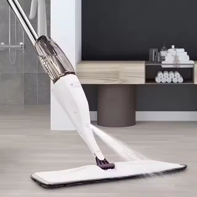 Lightweight Spray Mop with Washable Microfiber Head