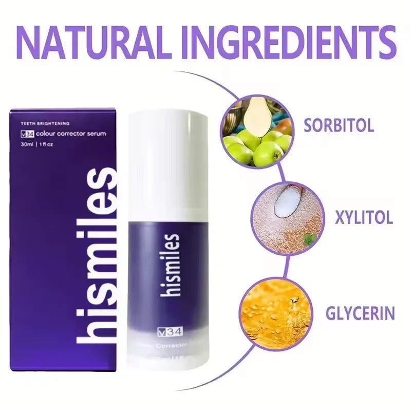 🦷 Hismile - The Serum That Turns Yellow Into Radiant White