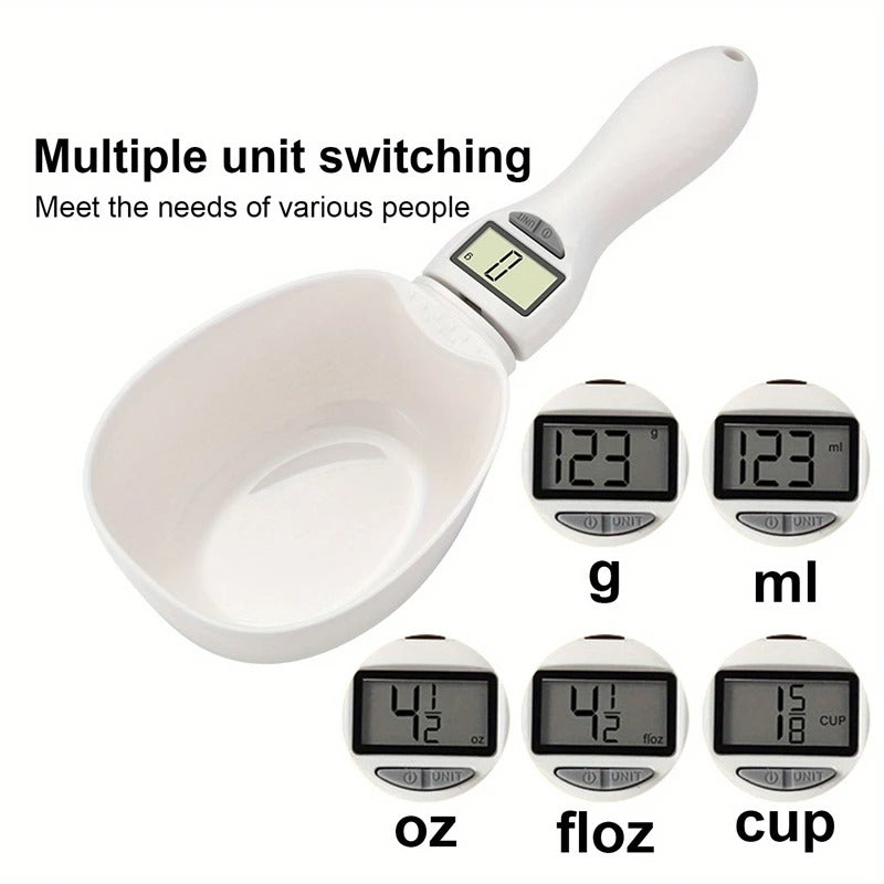 Portable Kitchen Measuring Spoon – 4 Unit Food Scale