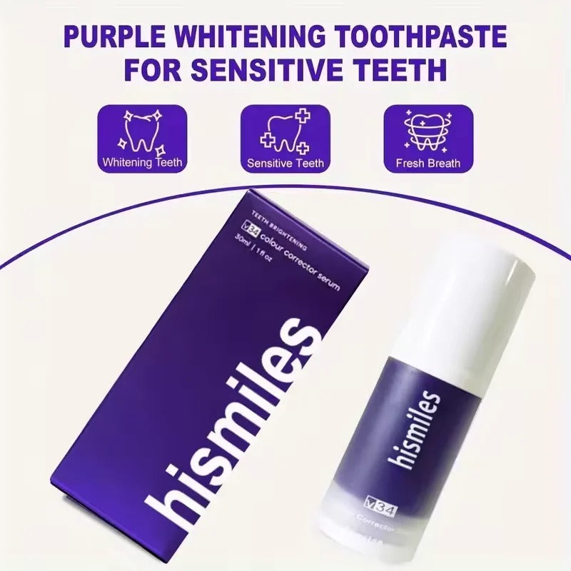 🦷 Hismile - The Serum That Turns Yellow Into Radiant White