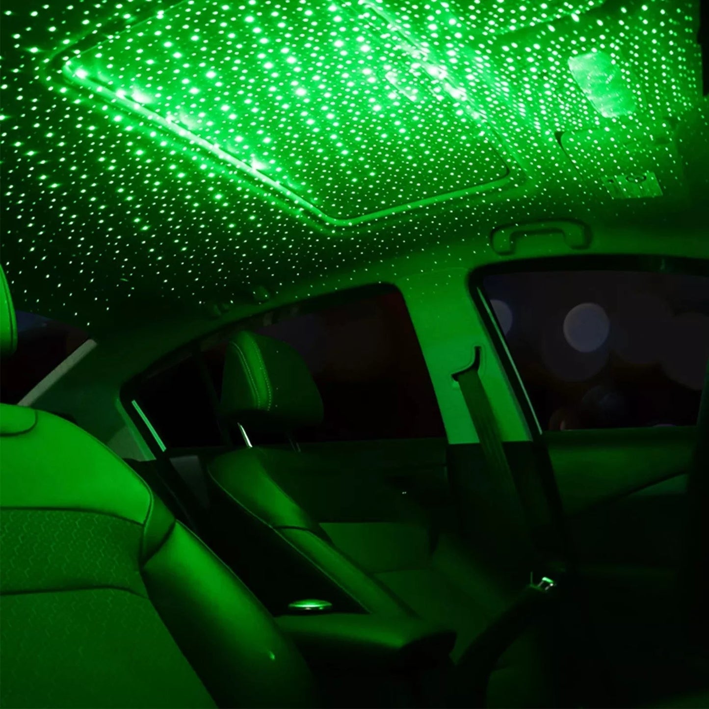 Mini LED Car Star Light – Adjustable Star Projector for Car & Home