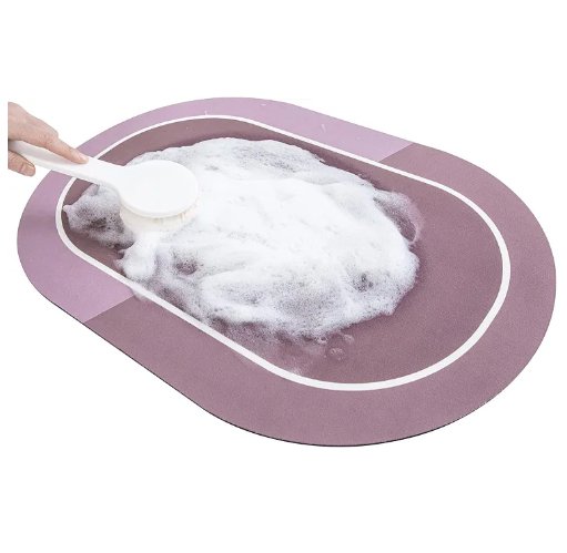 Stylish Anti-Slip Fast-Drying Bath Mat
