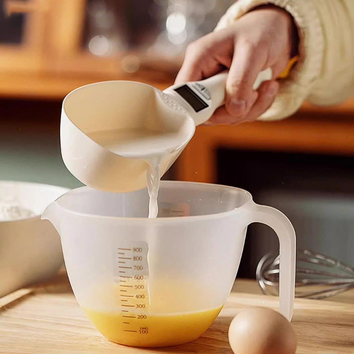 Portable Kitchen Measuring Spoon – 4 Unit Food Scale
