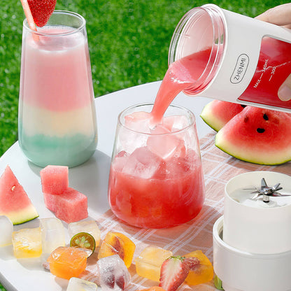Portable Mini Juicer Blender– 340ml Rechargeable Portable Mixer