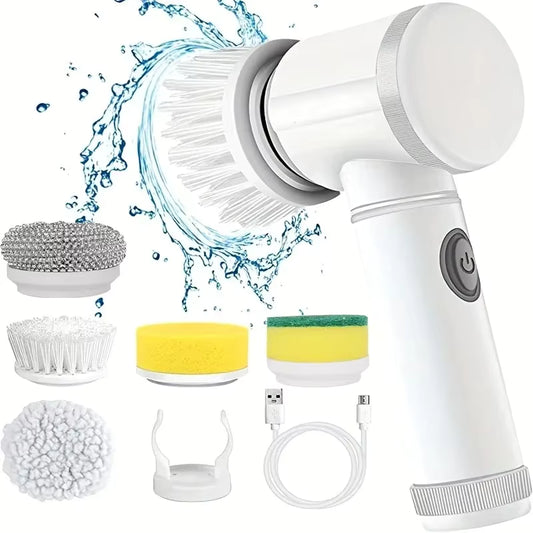 Cleaning Magic Electric Brush 5-in-1 – Effortless Multi-Surface Cleaning