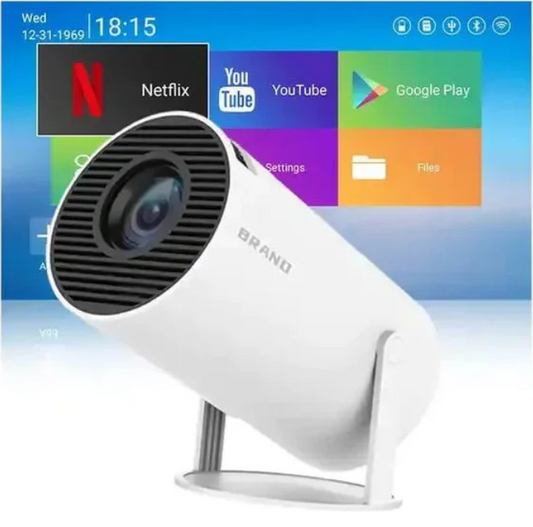 Mini Round Projector – Turn Any Wall into a Big Screen