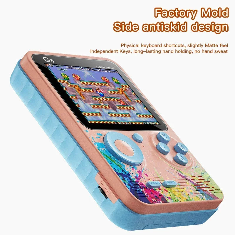 Retro G5 Game Box with 3" HD Screen & TV Connection