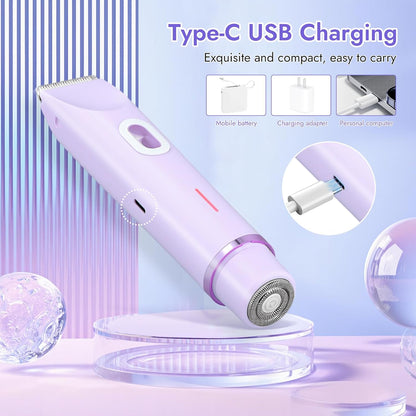 Double Head Electric Shaver - Shave Smarter, Faster & Fresher Every Day