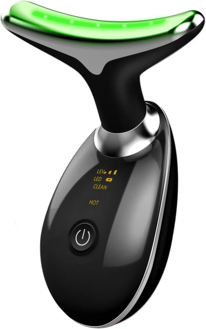 Anti Wrinkle Beauty Apparatus – Neck & Face Lifting Device with EMS & LED