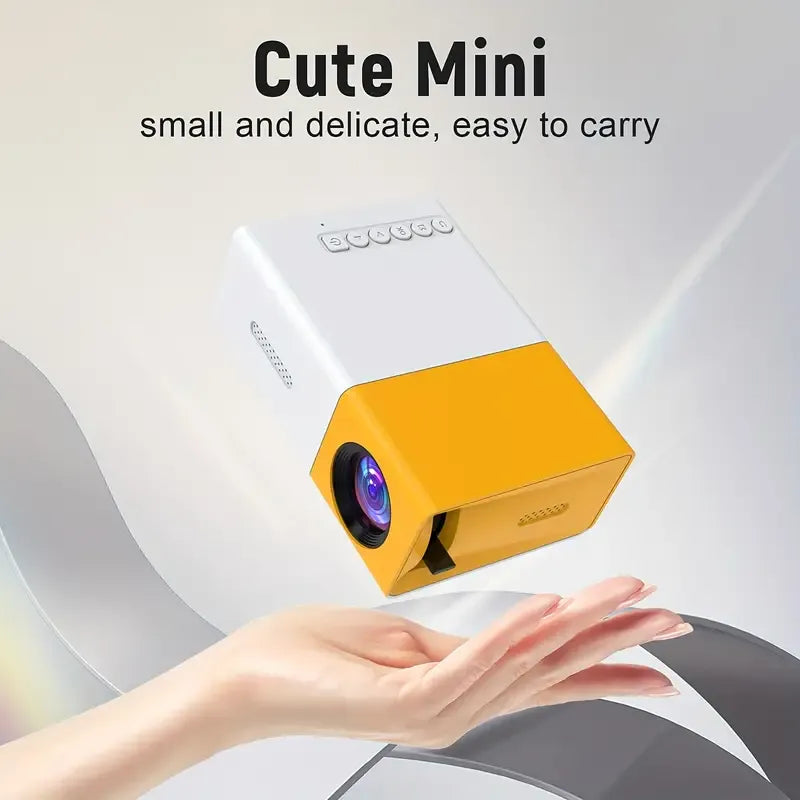 Mini Portable LED Projector – Compact Home Cinema Experience