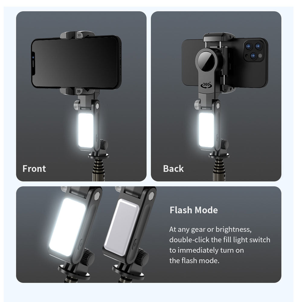 Smart Handheld Gimbal – 3-in-1 Selfie Stick, Tripod & Stabilizer