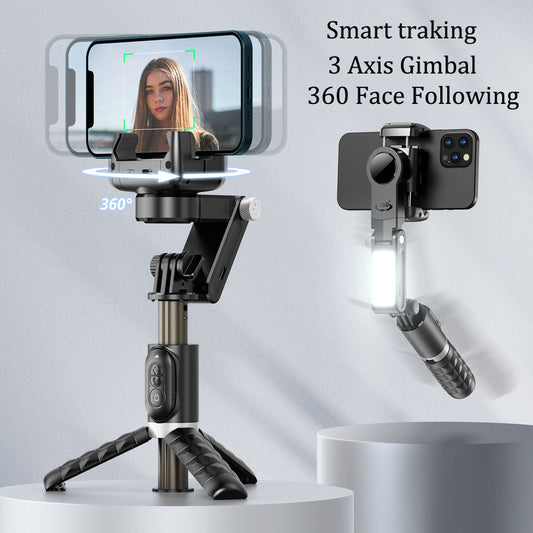 Smart Handheld Gimbal – 3-in-1 Selfie Stick, Tripod & Stabilizer