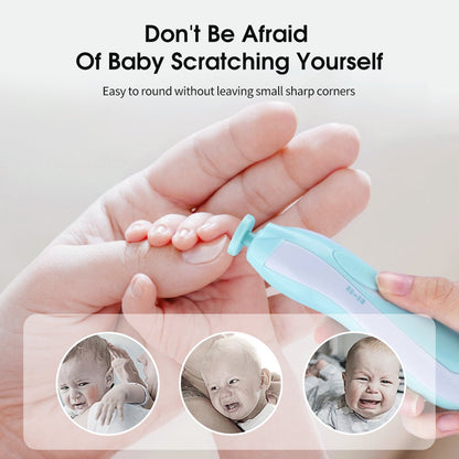 Electric Baby Nail Trimmer – Safe, Silent & Gentle Nail Care