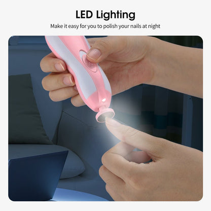 Electric Baby Nail Trimmer – Safe, Silent & Gentle Nail Care