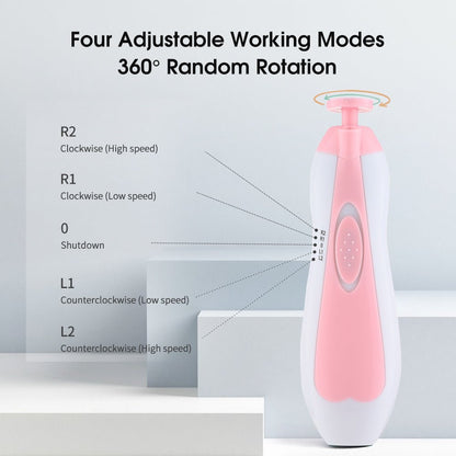 Electric Baby Nail Trimmer – Safe, Silent & Gentle Nail Care