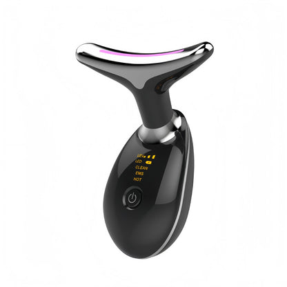 Anti Wrinkle Beauty Apparatus – Neck & Face Lifting Device with EMS & LED