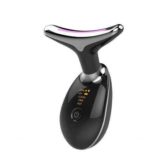 Anti Wrinkle Beauty Apparatus – Neck & Face Lifting Device with EMS & LED