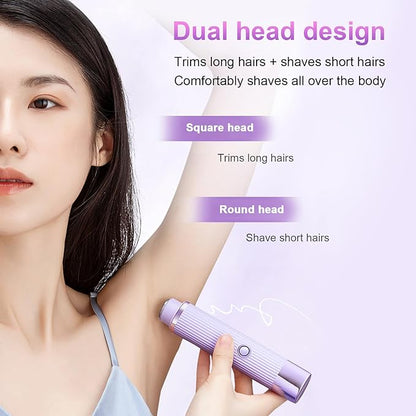 Double Head Electric Shaver - Shave Smarter, Faster & Fresher Every Day