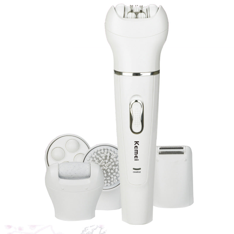 All-in-One Beauty Kit by Kemei – Hair Removal, Cleansing & Foot Care