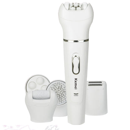 All-in-One Beauty Kit by Kemei – Hair Removal, Cleansing & Foot Care