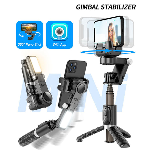 Smart Handheld Gimbal – 3-in-1 Selfie Stick, Tripod & Stabilizer