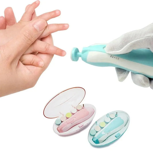 Electric Baby Nail Trimmer – Safe, Silent & Gentle Nail Care