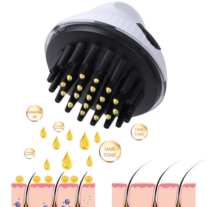 Portable Scalp Oil Massager – Mini Hair Oil Applicator & Relaxation Comb