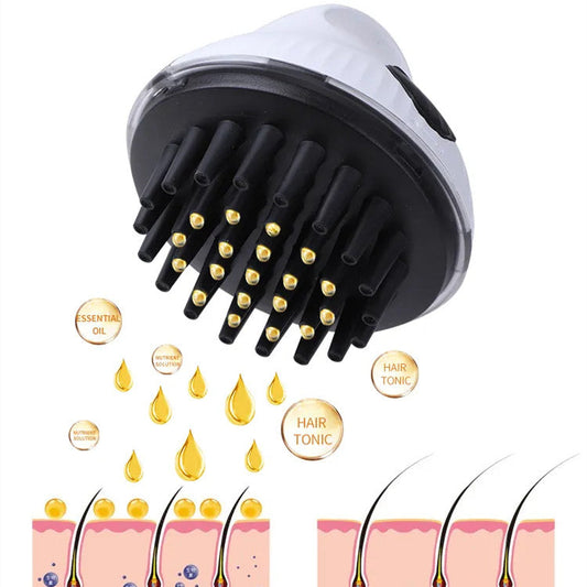 Portable Scalp Oil Massager – Mini Hair Oil Applicator & Relaxation Comb