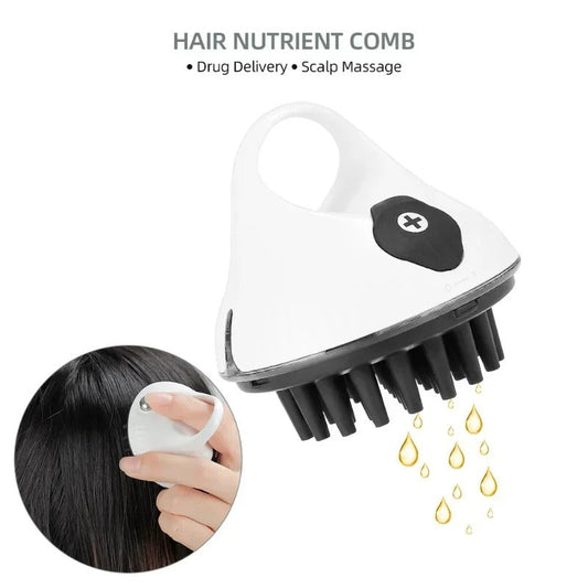 Portable Scalp Oil Massager – Mini Hair Oil Applicator & Relaxation Comb