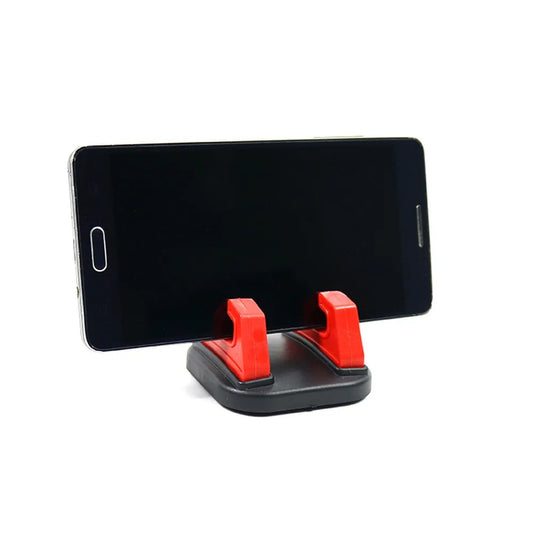 Dashboard Car Phone Holder – 360° Rotating Silicone Mount for Smartphones