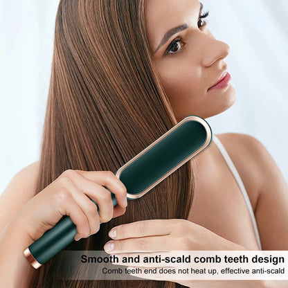 Electric Hair Straightening Comb with Temperature Control
