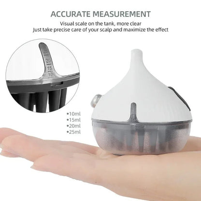 Portable Scalp Oil Massager – Mini Hair Oil Applicator & Relaxation Comb