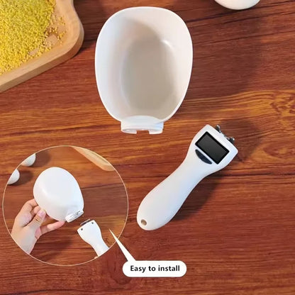 Portable Kitchen Measuring Spoon – 4 Unit Food Scale