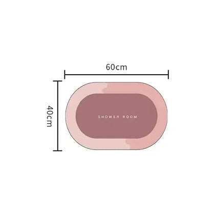 Stylish Anti-Slip Fast-Drying Bath Mat