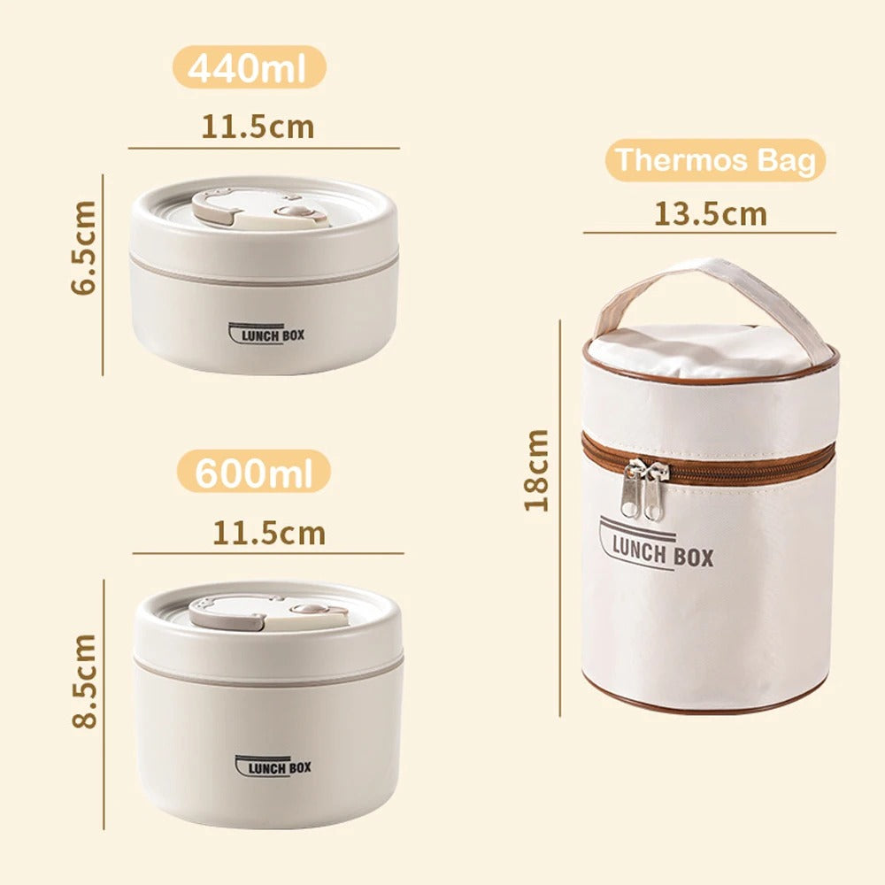 Premium Portable Thermal Lunch Box – Leak-Proof & Insulated for Work, School & Travel